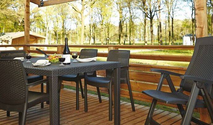 Mobil-home | Premium | 2 Ch. | 4 pers. | Terrasse Lounge 1