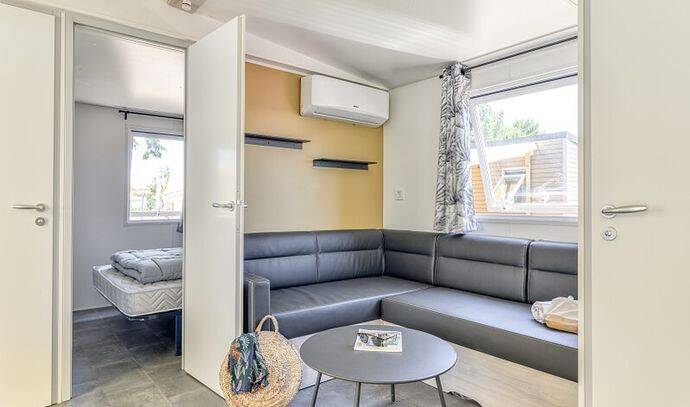 Mobil-home | Premium | 2 Ch. | 4 pers. | Terrasse Lounge | A/C 5