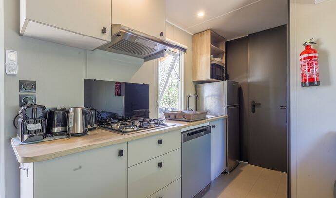 Mobil-home | Premium | 2 Ch. | 4 pers. | Terrasse Lounge | A/C 3