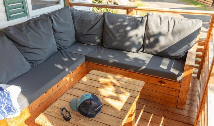 Mobil-home | Premium | 2 Ch. | 4 pers. | Terrasse Lounge | A/C 1