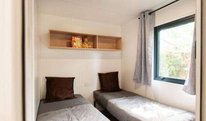 Mobil-home | Premium | 2 Ch. | 4 pers. | Terrasse Lounge | A/C 5