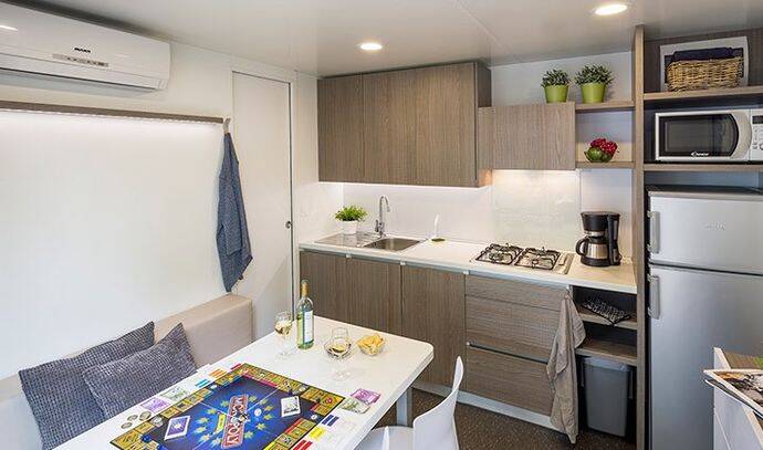 Mobil-home | Premium | 2 Ch. | 5 pers. | Terrasse Lounge | A/C 3