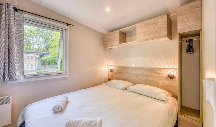 Mobil-home | Premium | 3 Ch. | 6 pers. | Terrasse couverte | A/C | TV 7