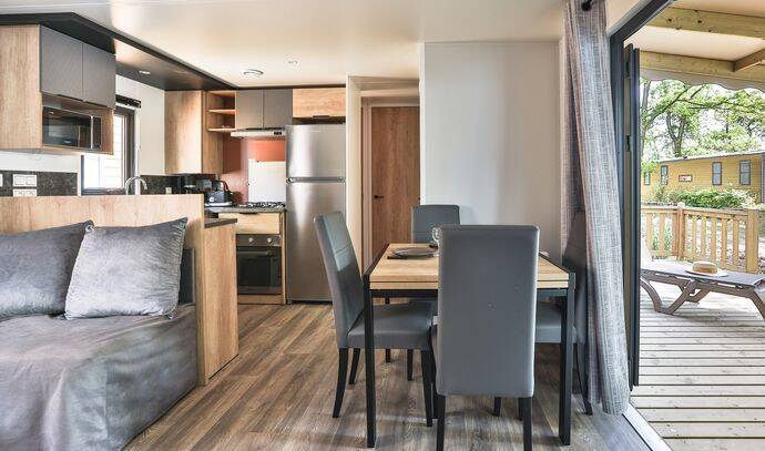 Mobil-home | Premium | 3 Ch. | 6 pers. | Terrasse surélevée 3