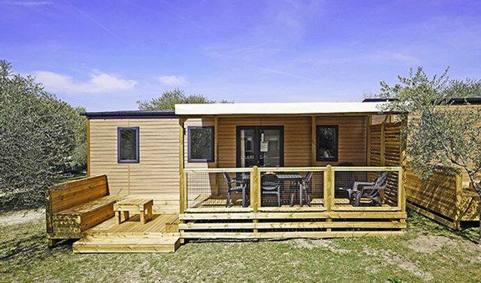 Mobil-home | Premium | 3 Ch. | 6 pers. | Terrasse surélevée | A/C 0