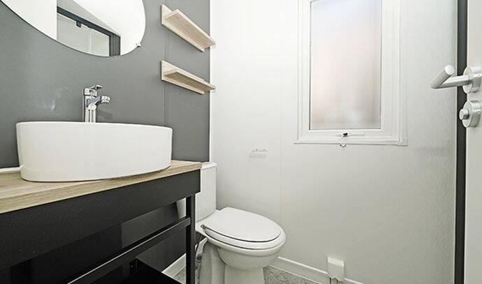Mobil-home | Premium | 3 Ch. | 6 pers. | Terrasse surélevée | A/C 10