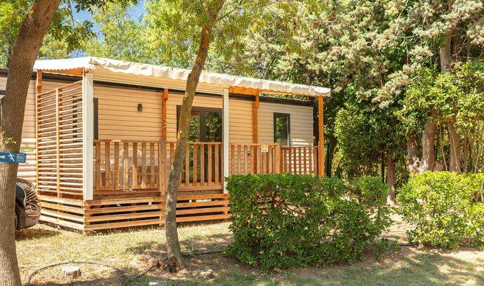 Mobil-home | Premium | 3 Ch. | 6 pers. | Terrasse surélevée | A/C 0