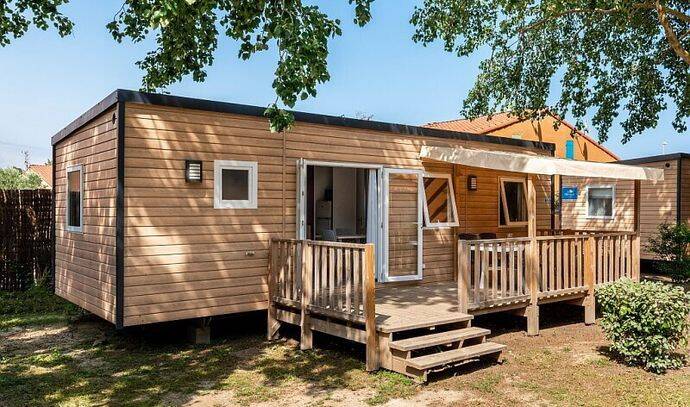 Mobil-home | Premium | 3 Ch. | 6 pers. | Terrasse surélevée | A/C 0
