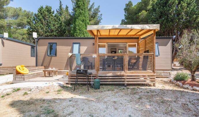 Mobil-home | Premium | 3 Ch. | 6 pers. | Terrasse surélevée | A/C | TV 0
