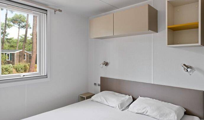 Mobil-home | Premium | 3 Ch. | 6 pers. | Terrasse Lounge | A/C 3
