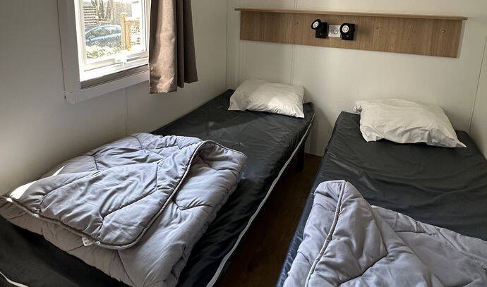 Mobil-home | Premium | 3 Ch. | 6 pers. | Terrasse Lounge | A/C 4