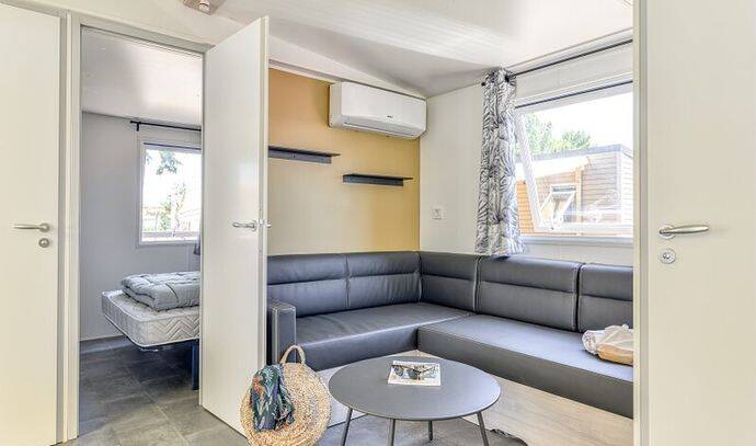 Mobil-home | Premium | 3 Ch. | 6 pers. | Terrasse Lounge | A/C 2