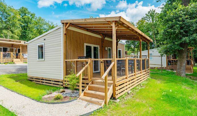 Mobil-home | Premium | 3 Ch. | 6 pers. | Terrasse Lounge | A/C 0