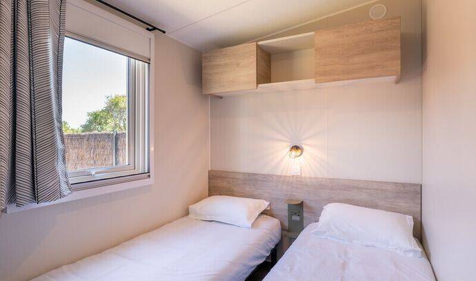 Mobil-home | Premium | 3 Ch. | 6 pers. | Terrasse Lounge | A/C 5