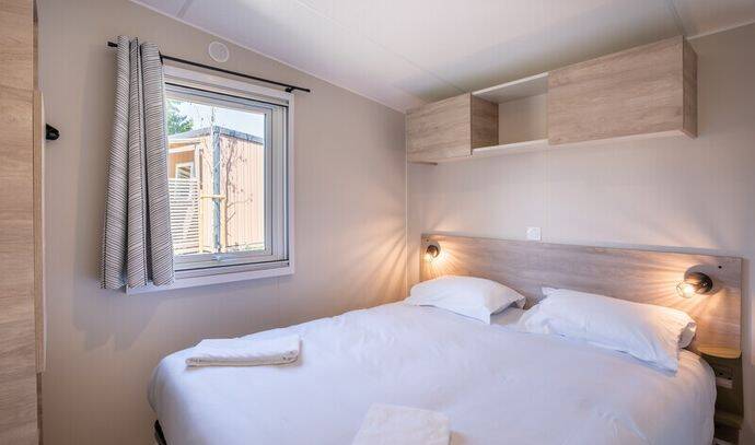 Mobil-home | Premium | 3 Ch. | 6 pers. | Terrasse Lounge | A/C 4