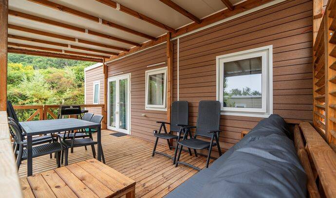Mobil-home | Premium | 3 Ch. | 6 pers. | Terrasse Lounge | A/C 0