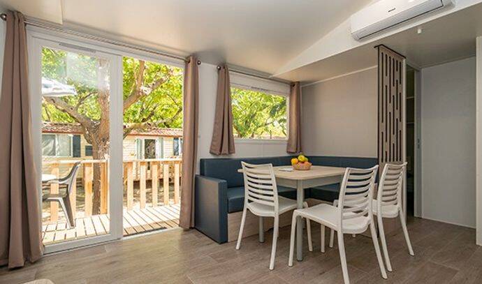 Mobil-home | Premium | 3 Ch. | 6 pers. | Terrasse Lounge | A/C | TV 3