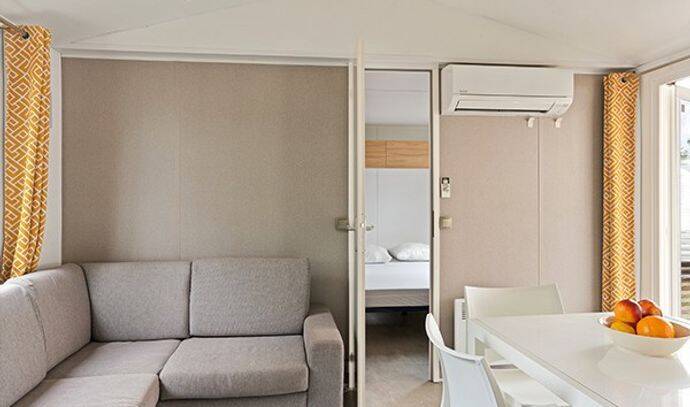 Mobil-home | Premium | 3 Ch. | 6 pers. | Terrasse Lounge | A/C | TV 3