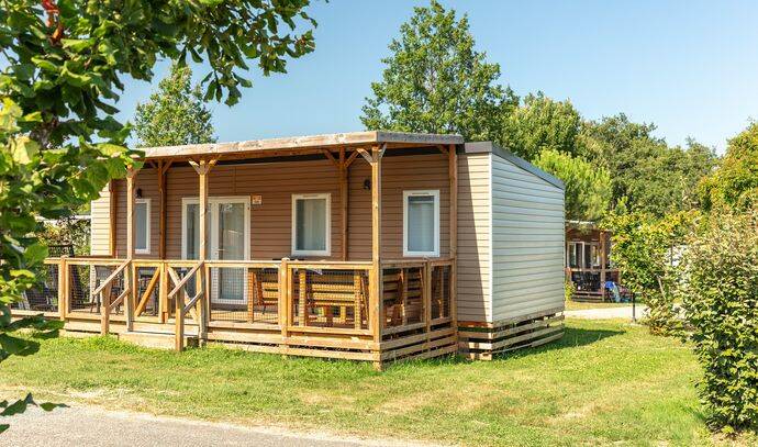 Mobil-home | Premium | 3 Ch. | 6 pers. | Terrasse Lounge | A/C | TV 1