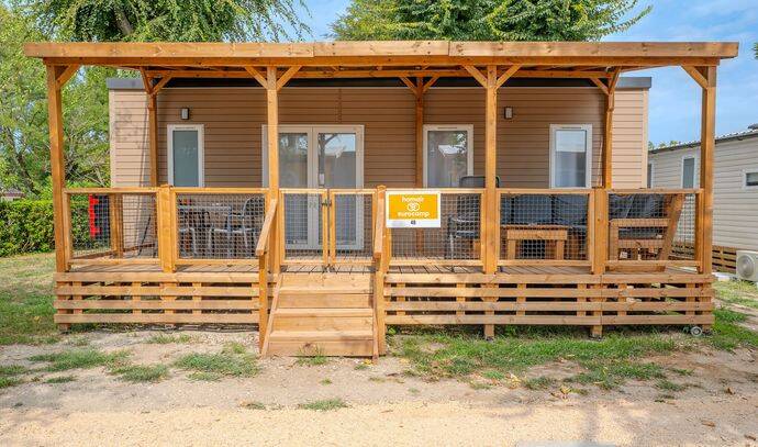 Mobil-home | Premium | 3 Ch. | 6 pers. | Terrasse Lounge | A/C | TV 0