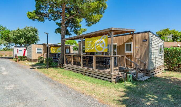 Mobil-home | Premium | 3 Ch. | 6 pers. | Terrasse Lounge | A/C | TV 0
