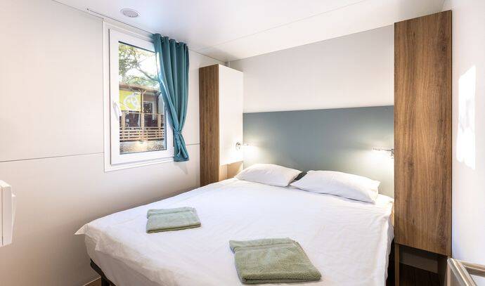 Mobil-home | Premium | 3 Ch. | 6 pers. | Terrasse Lounge | A/C | TV 7