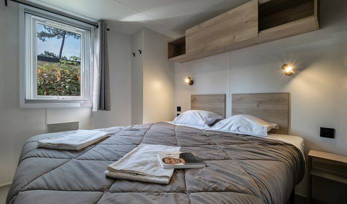 Mobil-home | Premium | 3 Ch. | 6 pers. | Terrasse Lounge | A/C | TV 4