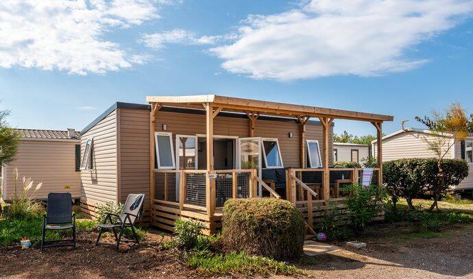 Mobil-home | Premium | 3 Ch. | 6 pers. | Terrasse Lounge | A/C | TV 0