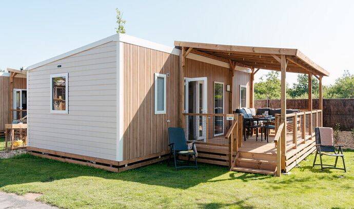 Mobil-home | Premium | 3 Ch. | 6 pers. | Terrasse Lounge | A/C | TV 0