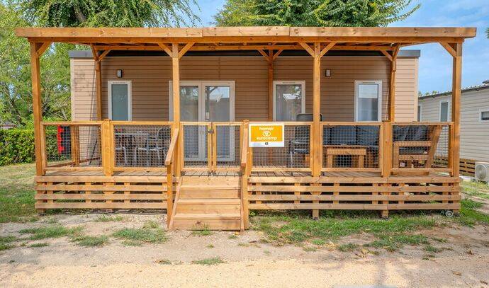 Mobil-home | Premium | 3 Ch. | 6 pers. | Terrasse Lounge | A/C | TV 0
