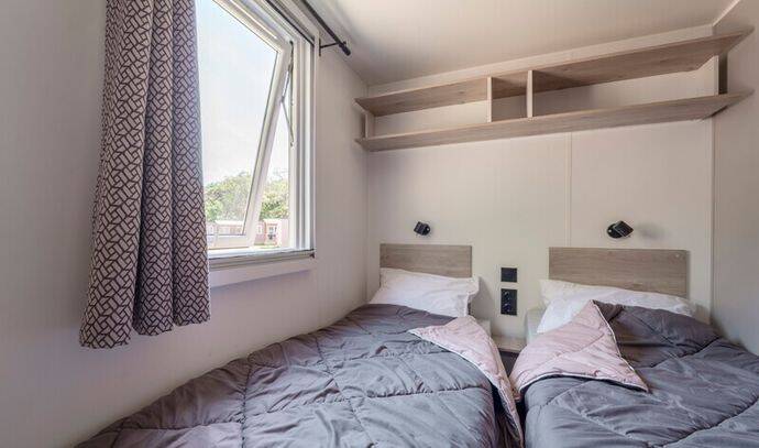 Mobil-home | Premium | 3 Ch. | 6 pers. | Terrasse Lounge | A/C | TV 5