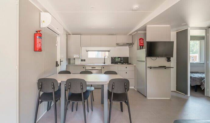 Mobil-home | Premium | 3 Ch. | 6 pers. | Terrasse Lounge | A/C | TV 3