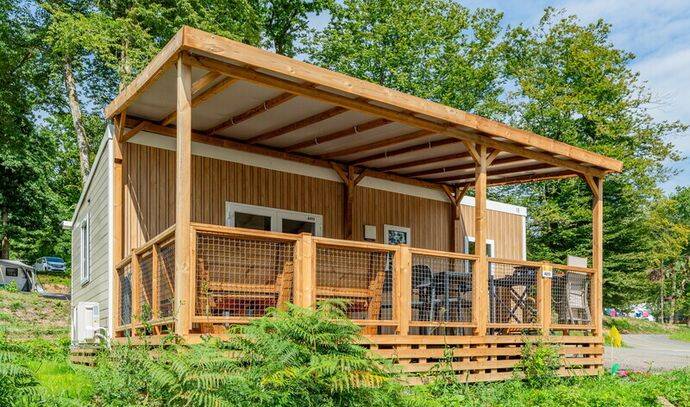 Mobil-home | Premium | 3 Ch. | 6 pers. | Terrasse Lounge | A/C | TV 0