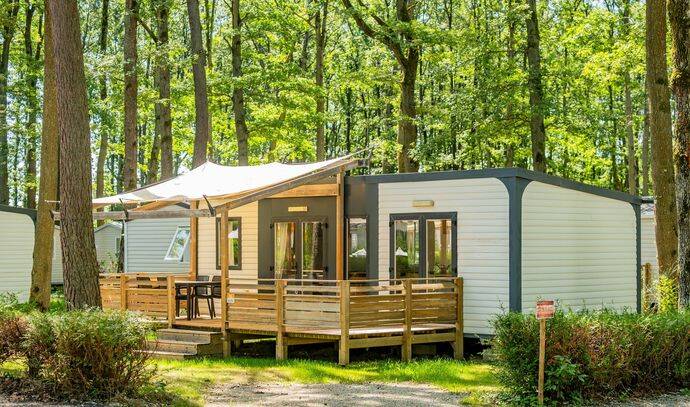 Mobil-home | Premium | 3 Ch. | 6/8 pers. | Terrasse surélevée 0
