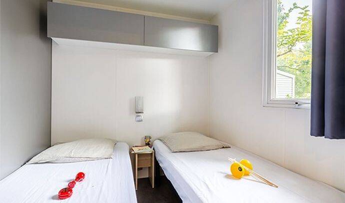 Mobil-home | Premium | 3 Ch. | 6/8 pers. | Terrasse surélevée 6