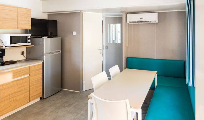 Mobil-home | Premium | 3 Ch. | 6/8 pers. | Terrasse surélevée 3