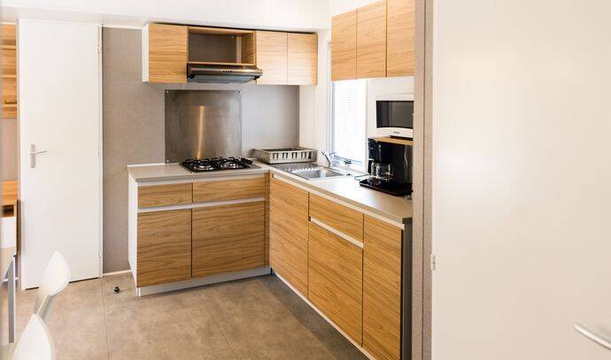 Mobil-home | Premium | 3 Ch. | 6/8 pers. | Terrasse surélevée 1