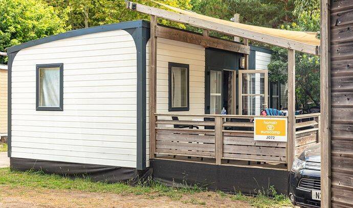 Mobil-home | Premium | 3 Ch. | 6/8 pers. | Terrasse surélevée | A/C 0