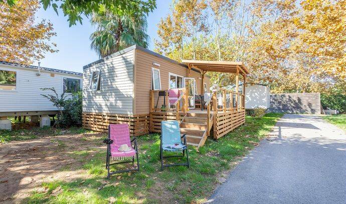 Mobil-home | Premium | 3 Ch. | 4 pers. | Terrasse Lounge | A/C | TV 0