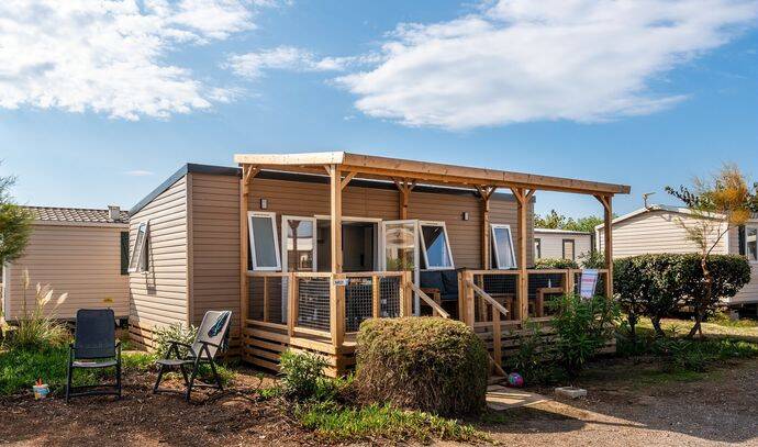 Mobil-home | Premium | 3 Ch. | 4 pers. | Terrasse Lounge | A/C | TV 0