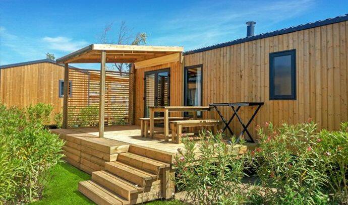 Mobil-home | Ultimate | 2 Ch. | 4 pers. | Terrasse surélevée | A/C | TV 0