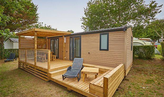 Mobil-home | Ultimate | 2 Ch. | 4 pers. | Terrasse surélevée | A/C | TV 0
