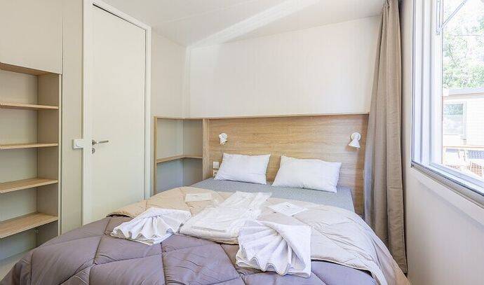 Mobil-home | Ultimate | 2 Ch. | 4 pers. | Terrasse Lounge | A/C | TV 5