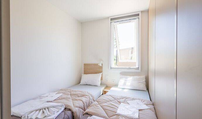 Mobil-home | Ultimate | 2 Ch. | 4 pers. | Terrasse Lounge | A/C | TV 6