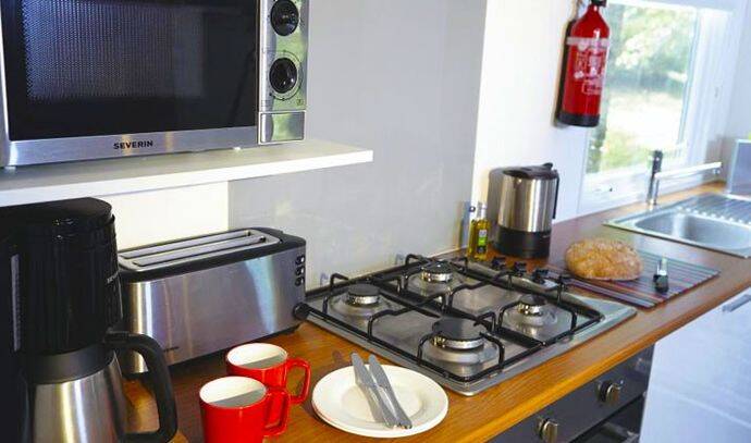 Mobil-home | Ultimate | 3 Ch. | 6/8 pers. | Terrasse surélevée | A/C 6