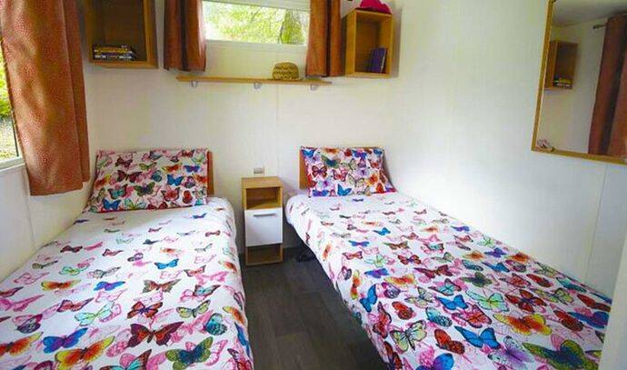 Mobil-home | Ultimate | 3 Ch. | 6 pers. | Terrasse surélevée | A/C 4