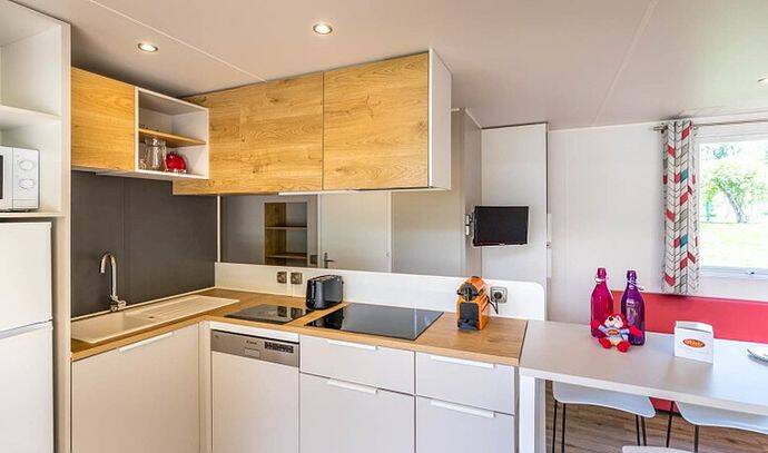 Mobil-home | Ultimate | 3 Ch. | 6 pers. | Terrasse surélevée | A/C 2