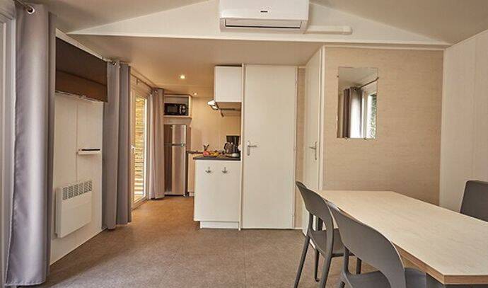 Mobil-home | Ultimate | 3 Ch. | 6 pers. | Terrasse surélevée | A/C 1