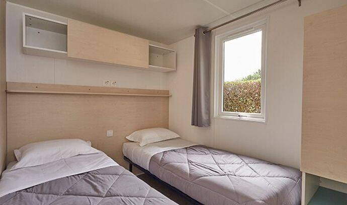 Mobil-home | Ultimate | 3 Ch. | 6 pers. | Terrasse surélevée | A/C 4