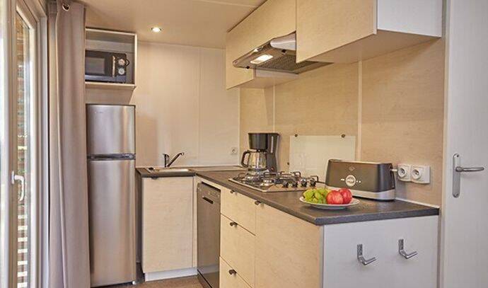 Mobil-home | Ultimate | 3 Ch. | 6 pers. | Terrasse surélevée | A/C 2